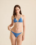 Triangle Bikini Set - Blue